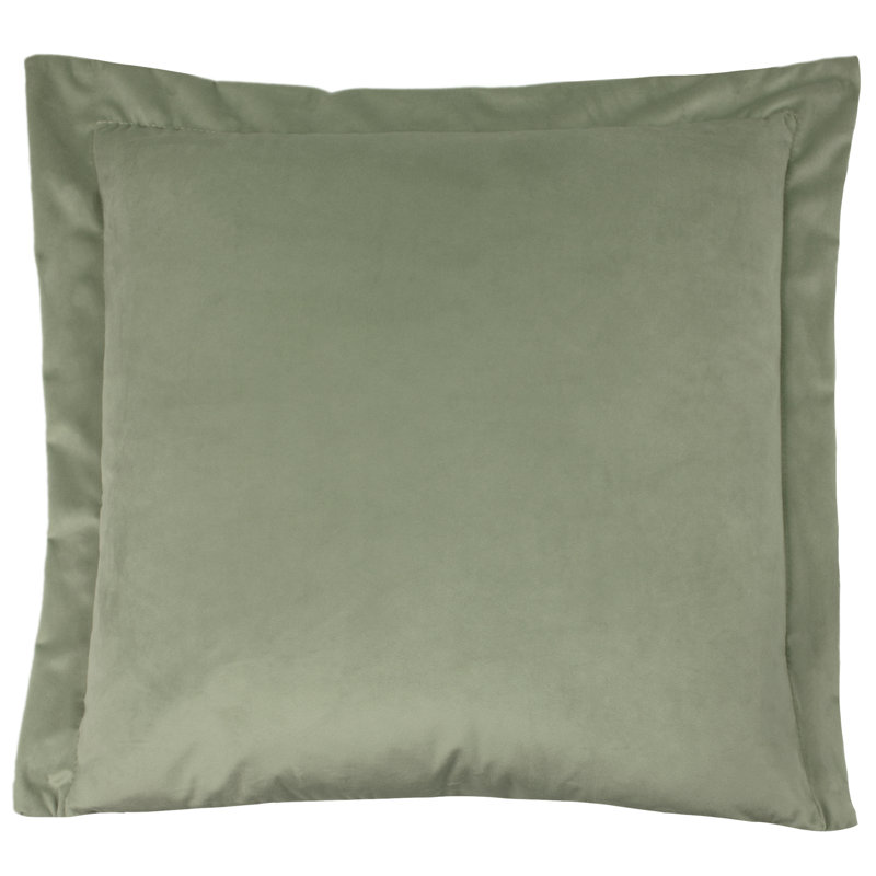 Evans Floral Square Cushion, Feather