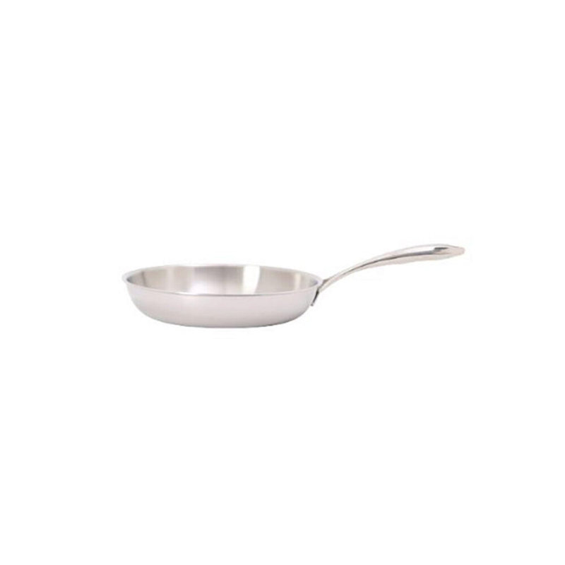 Tuxclad Stainless Steel Non-Stick Frying Pan, 1.75" H x 8" W