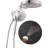 6-Setting HydroRain 2-in-1 Dual Shower Head with ProClean Spray, 1.75 GPM-110542848-138530647