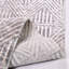 Modern/Abstract Grey Machine Washable Non-Slip Area Rug-106406083
