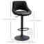 Tabouret pivotant à hauteur réglable Kadaysha-1098845285