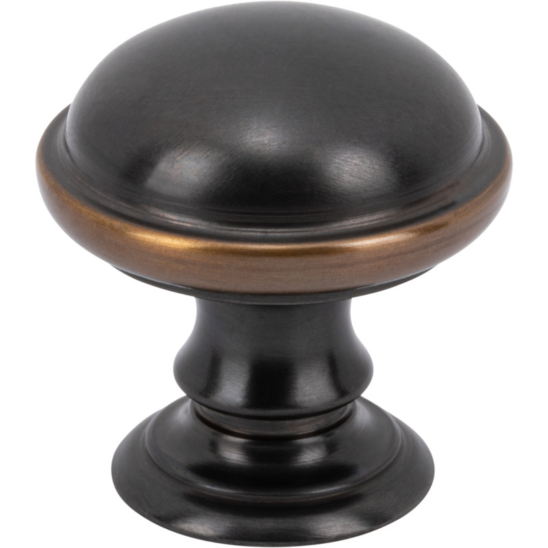 Ronan Diameter Round Knob, 1 1/4", Milano Bronze