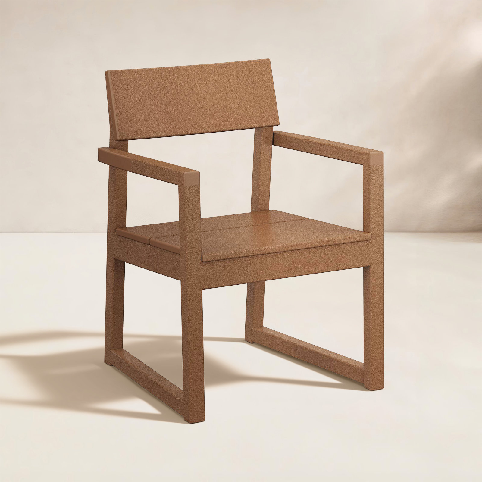 POLYWOOD® Edge Patio Armchair, Teak