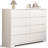 52.4 W 8 - Drawer Double Dresser, Freestandingstorage Cabinets-1122178147