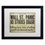 «Wallstreet» par Jadaya, art textuel encadré-20091747-20091748-69311685