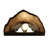 Rustic Lodge Flush Mounted Sconce