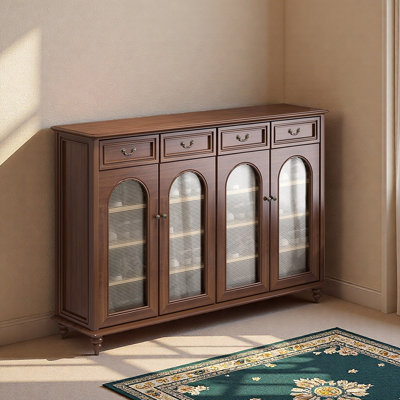 American style vintage storage shoe cabinet