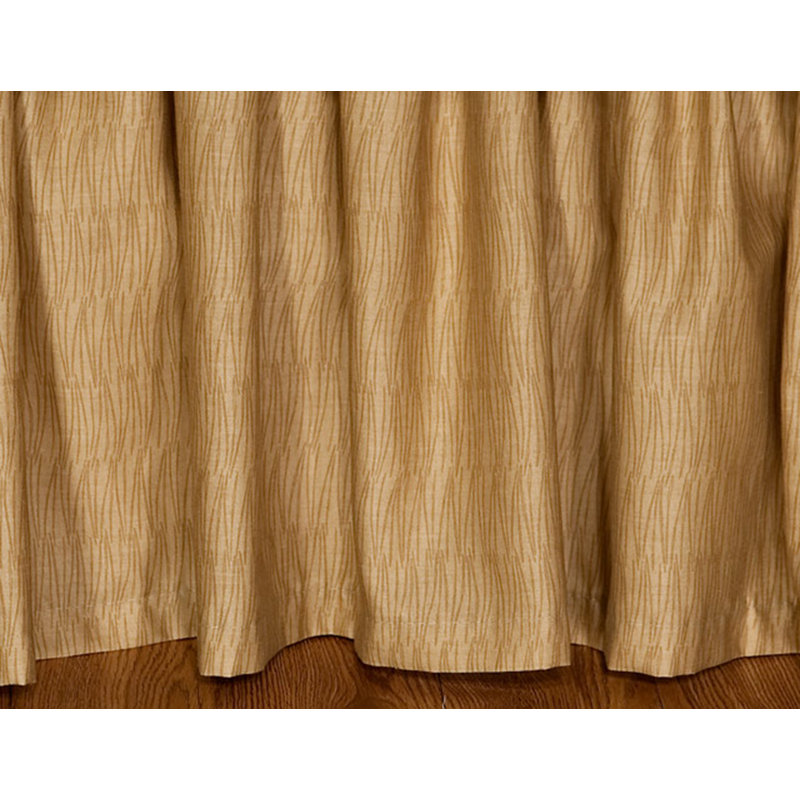 Brunswick Shirred Bed Skirt, King, 15" H
