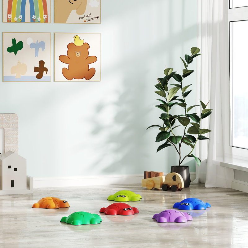 HOMCOM Plastic Obstacle Course