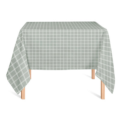 Checkered Square Tablecloth