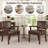 Nondas 32.6'' Tall Living Room Accent Chairs with End Table,Leather Accent Armchair-57253096