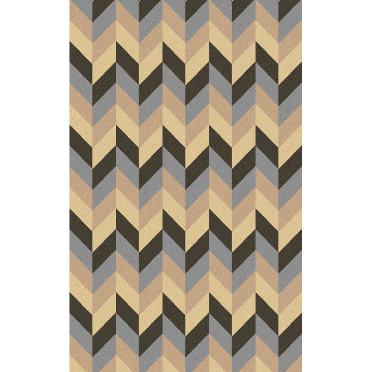 Crisman Wool Geometric Indoor Rug
