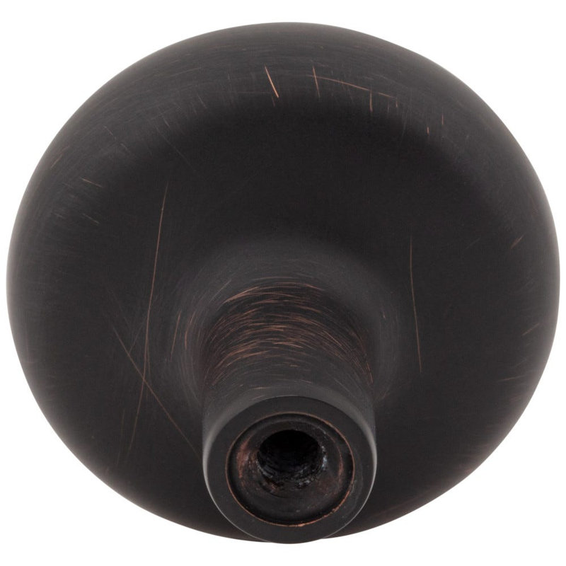 Loxley Mushroom Knob, Burshed Oil Rubbed Bronze