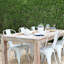 Ensemble de 4 chaises de salle à manger empilables Perdomo -486230895