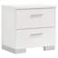 Table de chevet 2 tiroirs Dulcey