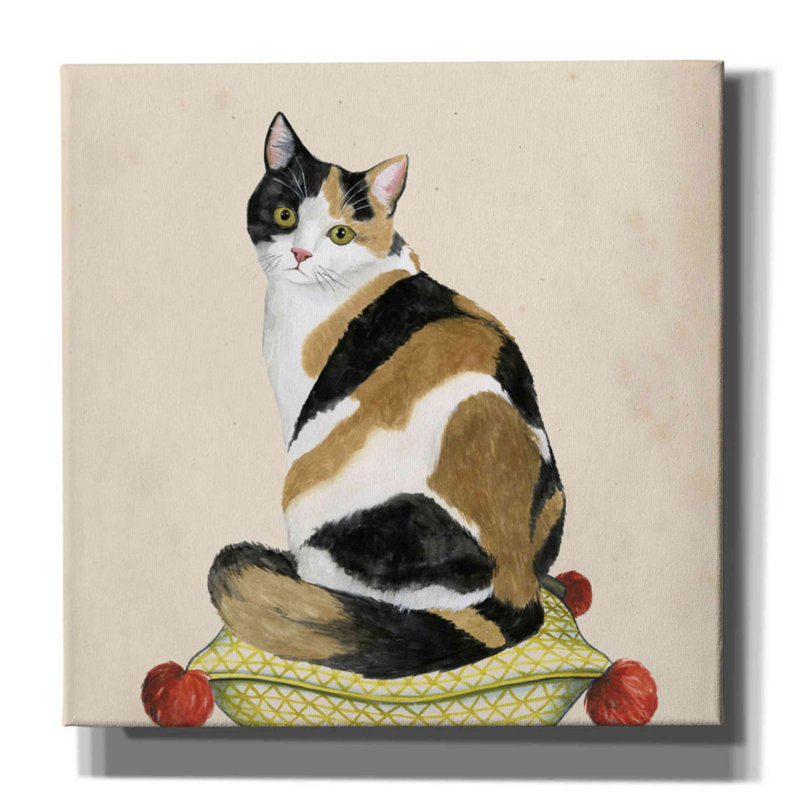 Red Barrel Studio® «Lady Cat III» par Grace Popp, H 26 po x l 26 po x P 1,5 po