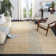 Amory Hand Tufted Wool/Cotton Geometric Rug in Beige