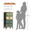 Canonero 41.9cm W Metal Bedside Table