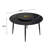 Four-Leg Round Sintered Stone Dining Table With Lazy Susan-1524948219-1493878115