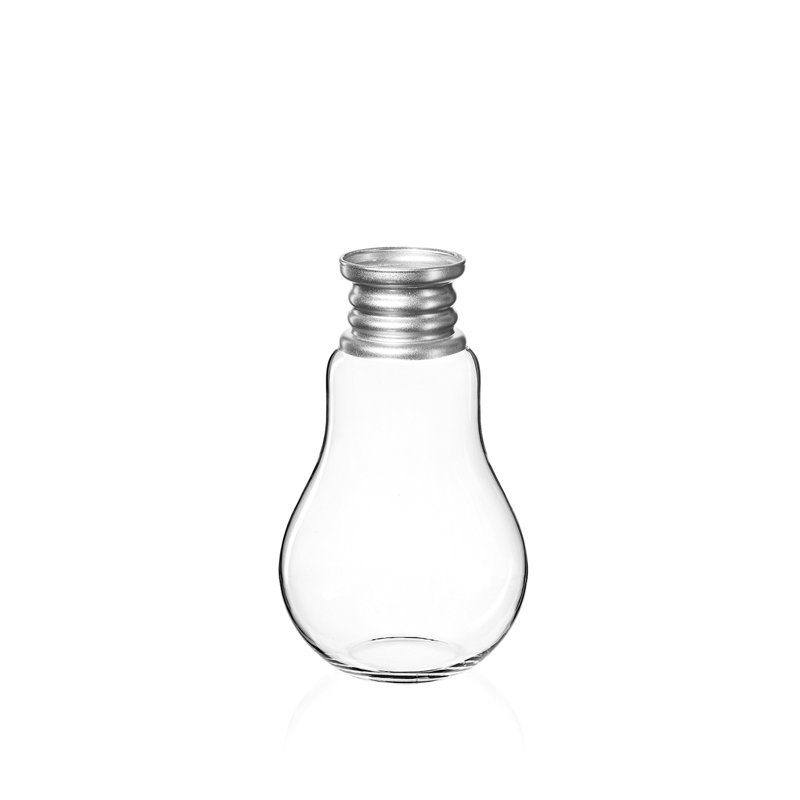 Glass Wall Vase, 36cm H x 25cm W x 25cm D