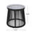 Woven Moonstone Side Table