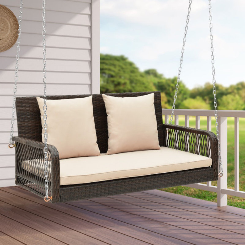Balancelle 2 personnes Melloney, Beige