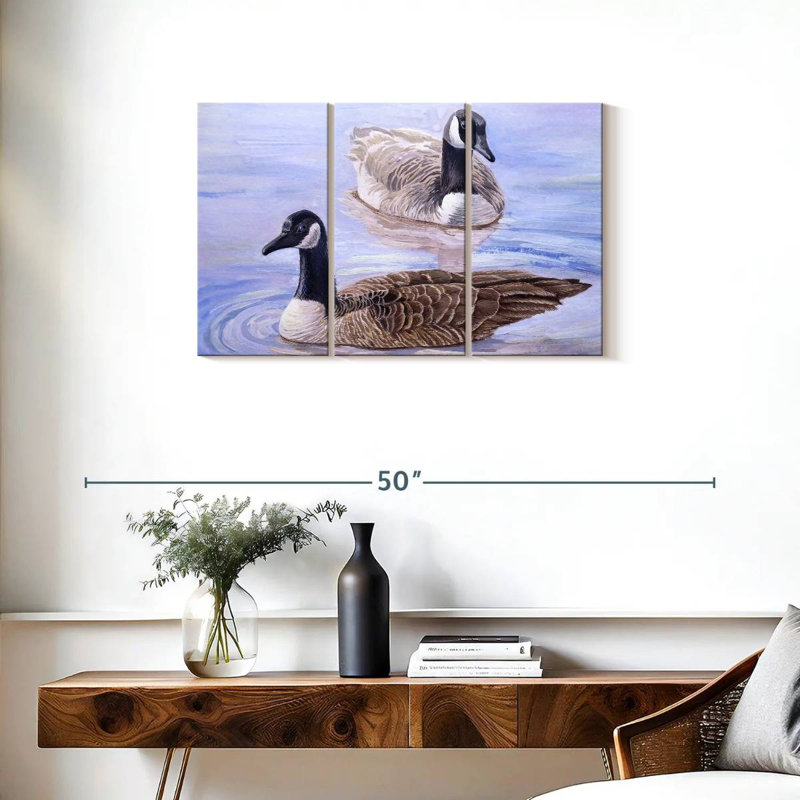 Geese, 20" H x 33" W