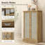 Armoire de cuisine avec plusieurs tablettes