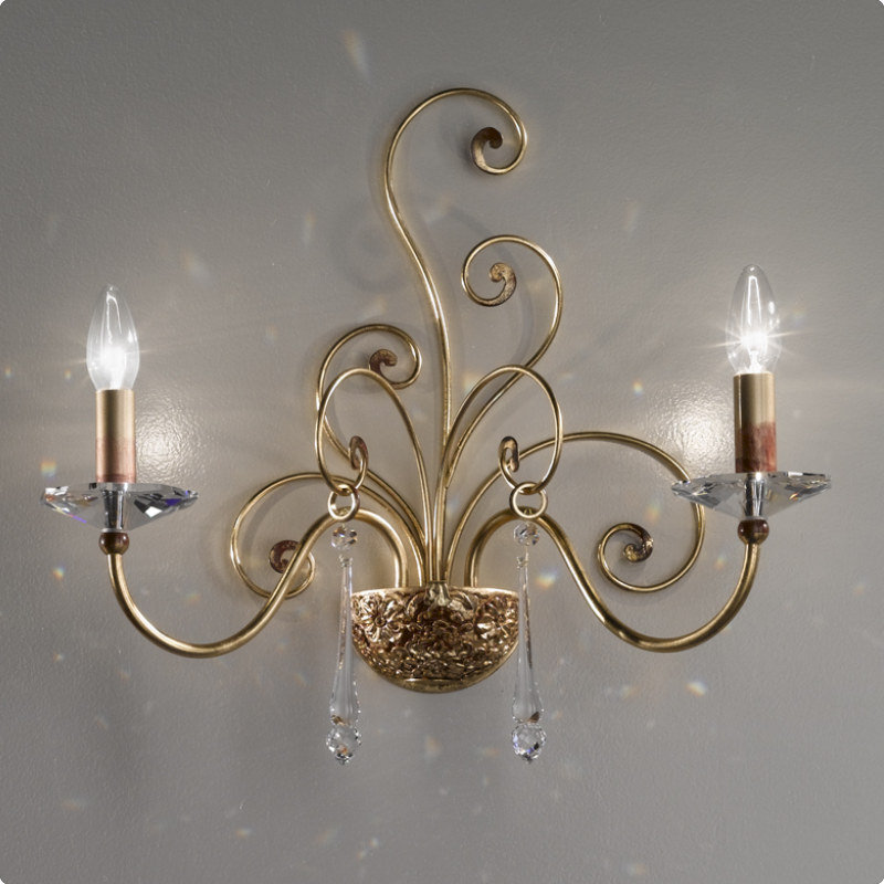 Damasco 2 - Light Candle Wall Light