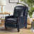 Glen Ellyn 30" Wide Genuine Leather Manual Club Recliner-368778897