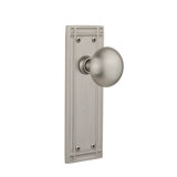 Mission Plate with New York Door Knob