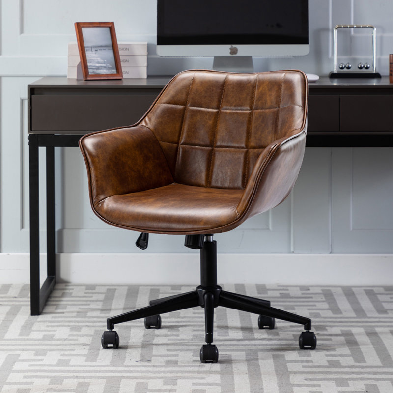 Task Chair, Yellow Brown