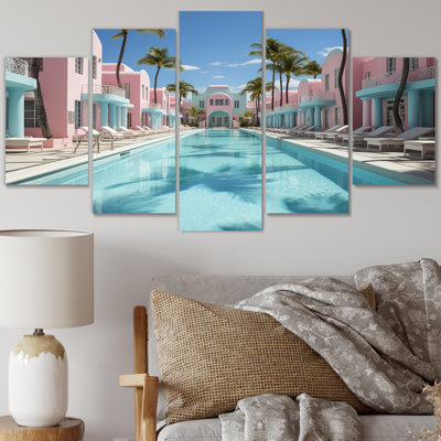 Nord - impression sur toile Cityscapes - 5 panneaux