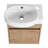 16-inch Wall Mounted Bathroom Vanity with Sink
