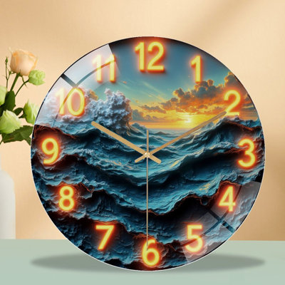 Horloge murale 12 po