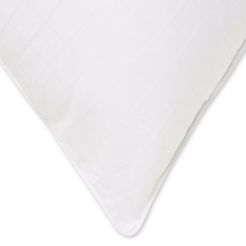 Oreiller de couchette en tissu 100% coton rembourré de gel Exquis Hotel, Standard