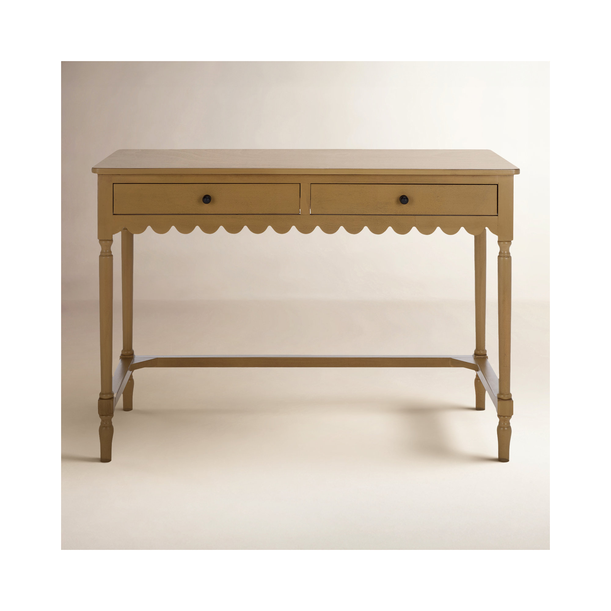 Branden 2 Drawer Desk, Brown