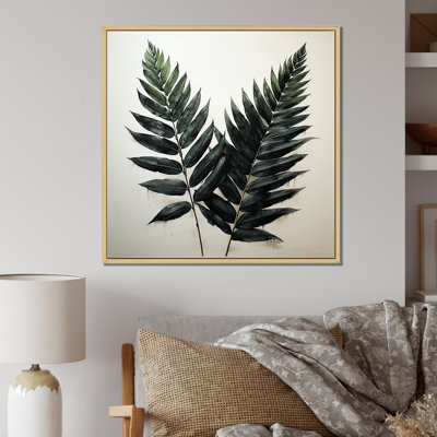 «Shadowed Black Spruce Leaves II», reproduction sur toile