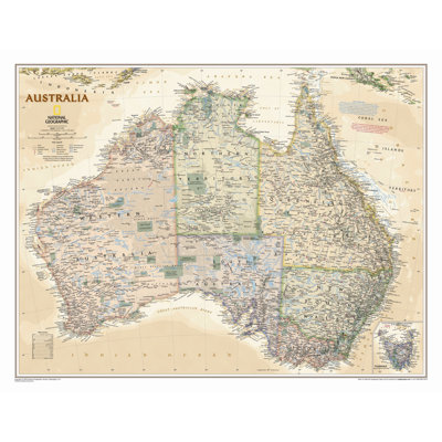 Australia Wall Map