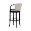 Tabouret de bar pivotant en similicuir Otis-645595244-645595245