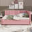 Full-Sized Daybed With Concealed Trundle Bed-1025801497