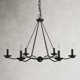 Bryce 5 Light Metal Dimmable Chandelier