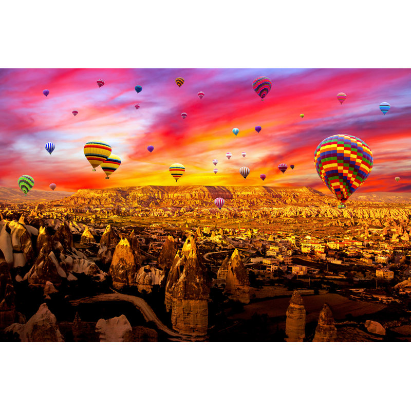 Balloon - Wrapped Canvas Print, 61cm H x 91cm W x 3.8cm D