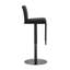 Upholstered Adjustable Height Counter Stool with Metal Frame-1881748250