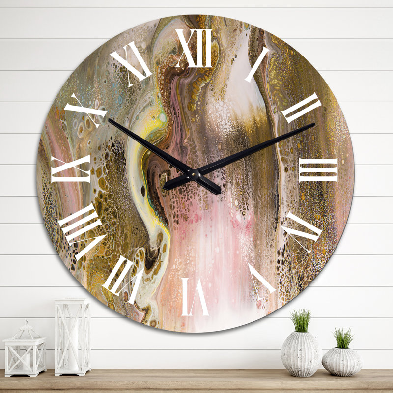Très grande horloge murale Milanpreet, Grand