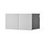 Armoire en métal l 32 po x H 16 po Series - gris métallique, eau et chaleur, bandes à double épaisseur 32 po 16 et preuve, reliure 2X plus épaisse
