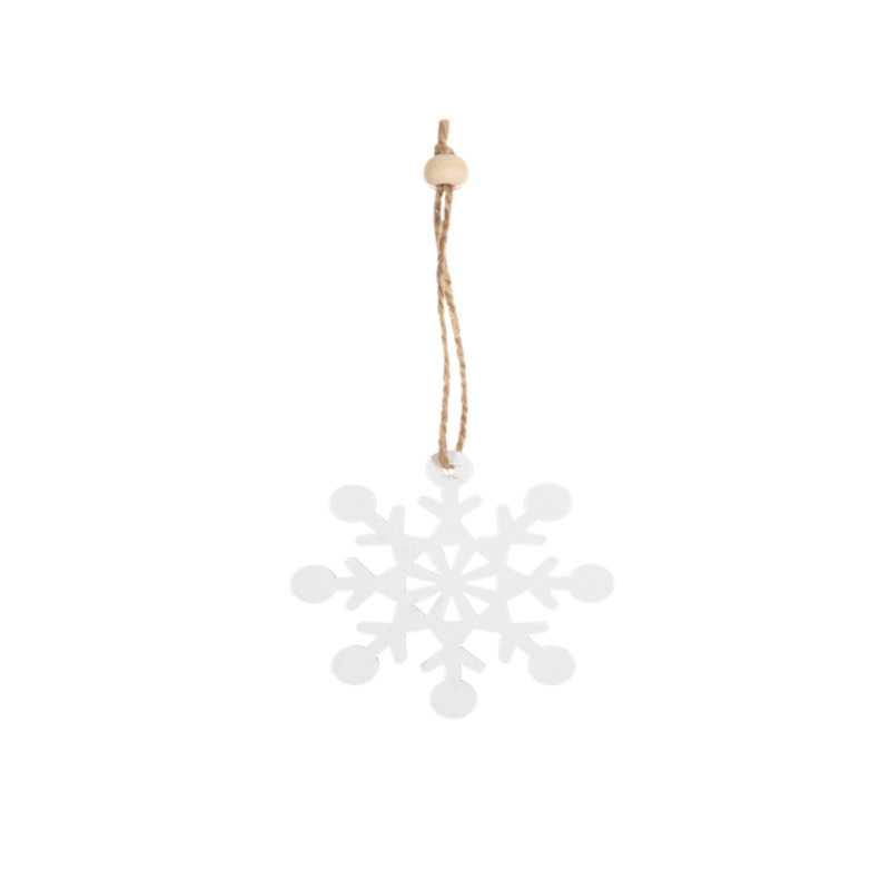 Ganz Holiday Snowflake Ornaments, 9 Piece Set, White