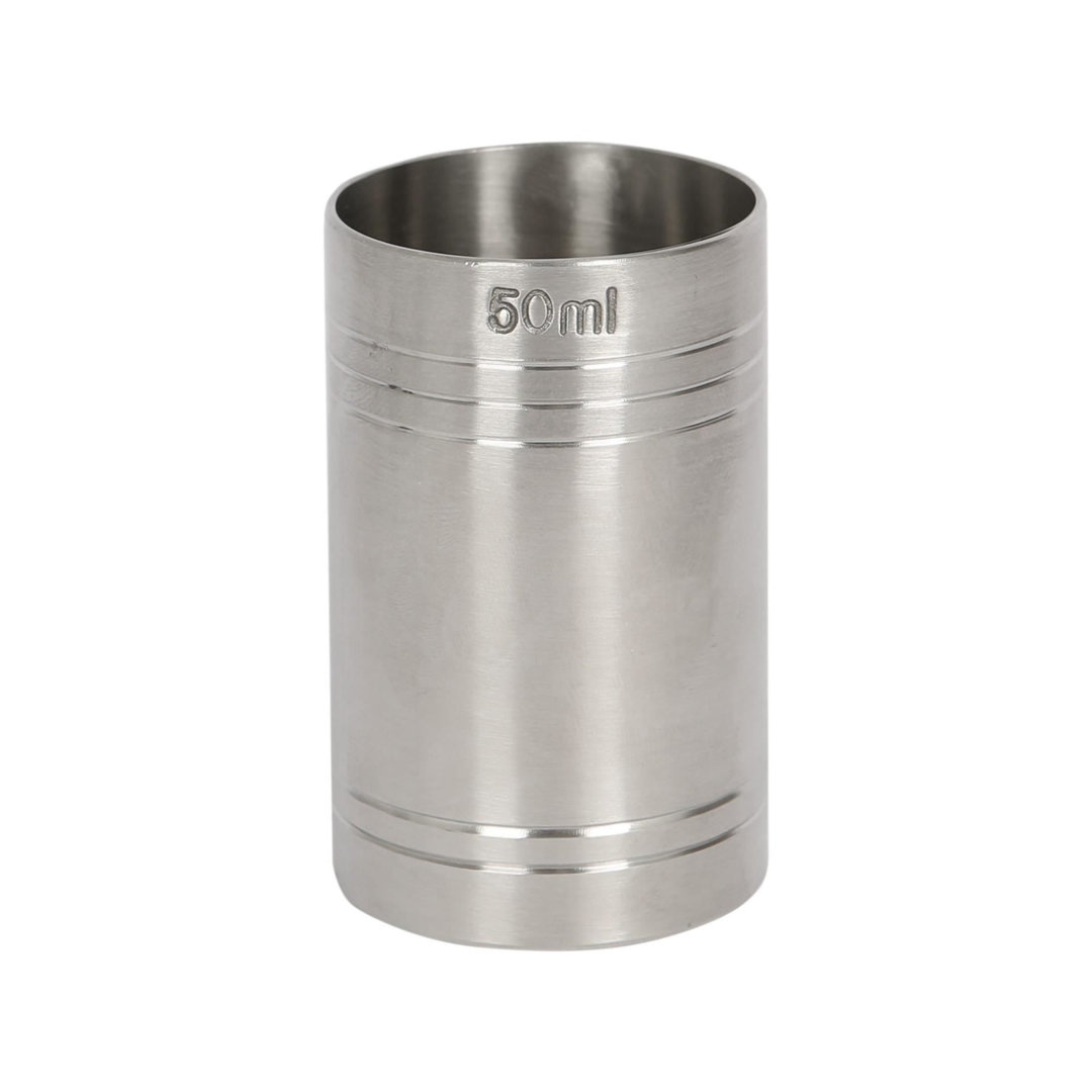 Rink Drink Stainless Steel Thimble Measure - 50ml - 1x Metal Pub Alcohol Shot Cocktail Spirit Wine Gin Whisky Drinks Measure Measuring Cup - Image 4