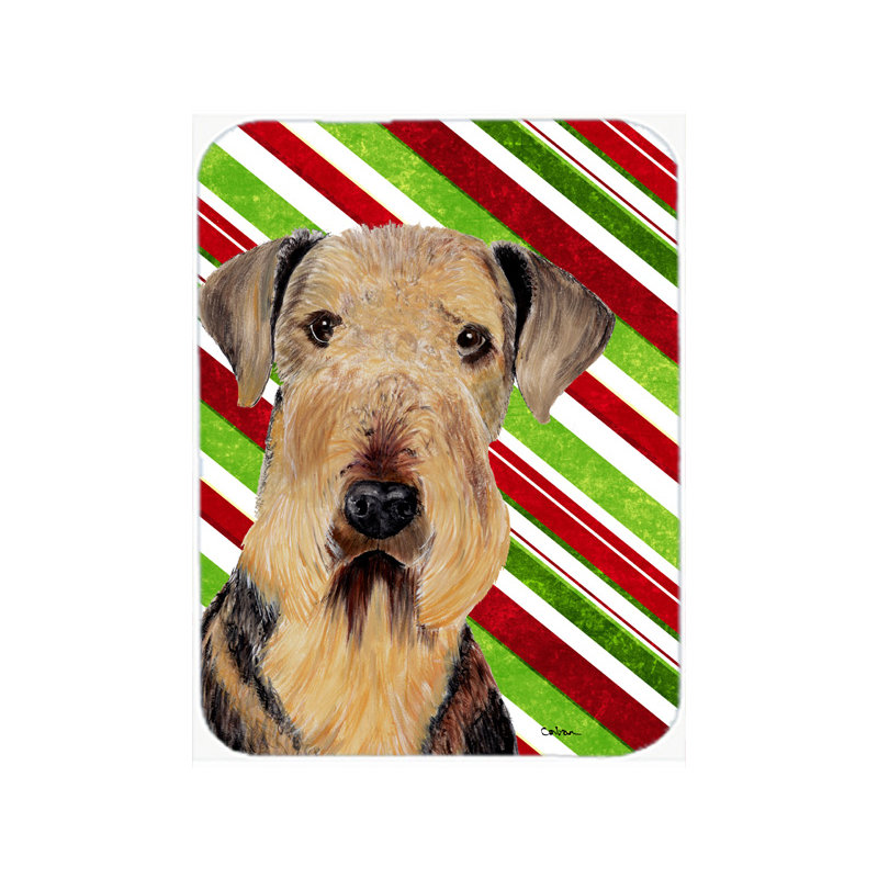 Planche à découper en verre de noël east urban home airedale