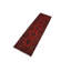 Tapis rouge / noir unique de 2 pi 10 po x 9 pi 10 po Cremeans